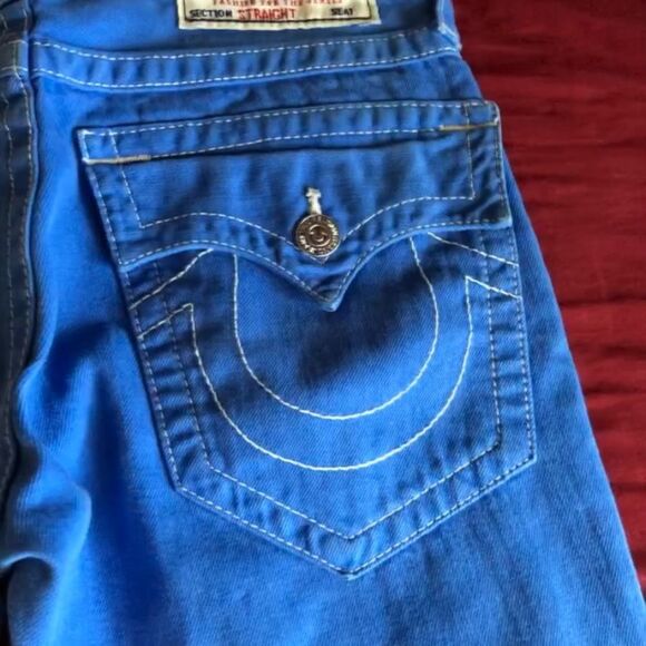 True Religion Blue Jeans Men - Picture 4 of 5